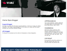 Tablet Screenshot of blogs.vismaspcs.se